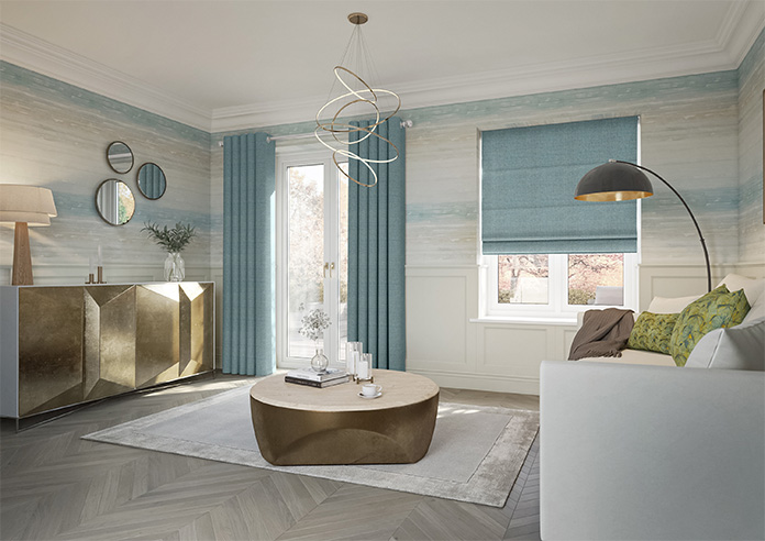 Jakarta, Cerulean - Made to Measure Curtains - Image 8